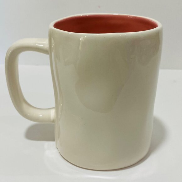 RAE DUNN BY MAGENTA "BE YOU" -Rare -White/Pink inside Coffee/Tea Mug Cup - Picture 3 of 6